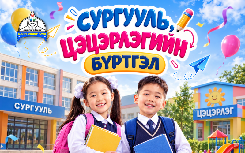 СУРГУУЛЬ, ЦЭЦЭРЛЭГИЙН БҮРТГЭЛ